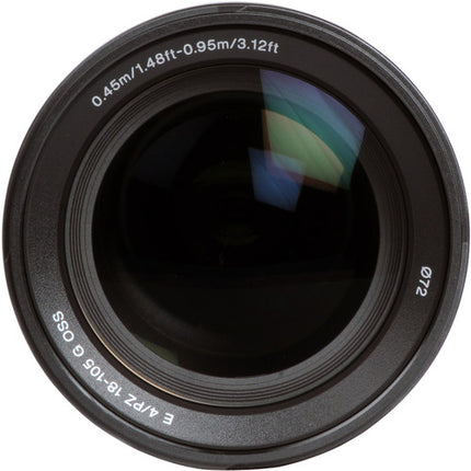 Sony E PZ 18-105mm f4 G OSS Objetivo con Estabilizador y Filtro UV 72mm