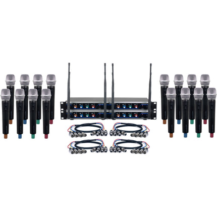 VocoPro Acapella-16 Sistema Inalámbrico Digital 16 Canales 900 MHz 24 Bit Rackmount
