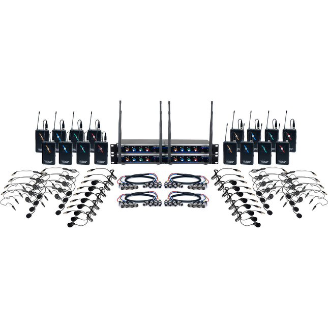 VocoPro Digital-Play-16 Sistema Inalámbrico Digital 16 Canales 900 MHz Rackmount