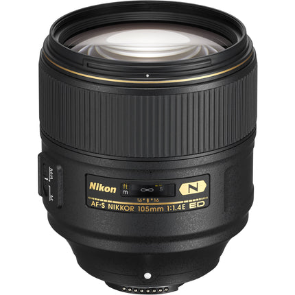 Nikon AF-S NIKKOR 105mm f1.4E ED objetivo para montura F formato FX
