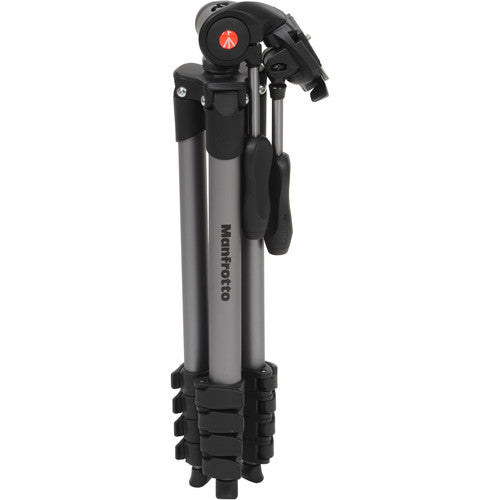 Manfrotto Compact Advanced Trípode de Aluminio Negro 65" 11 lb con Bolsa