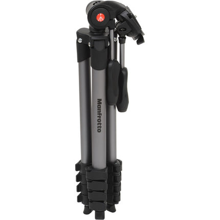 Manfrotto Compact Advanced Trípode de Aluminio 65" con Placa Rápida 200LT-PL