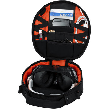 Gator G-Club Estuche para Auriculares DJ Nylon Resistente con Correa Ajustable