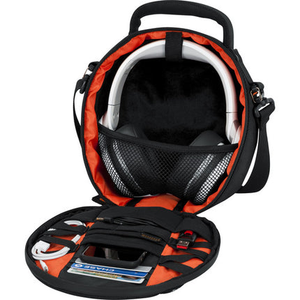 Gator G-Club Estuche para Auriculares DJ Nylon Resistente con Correa Ajustable