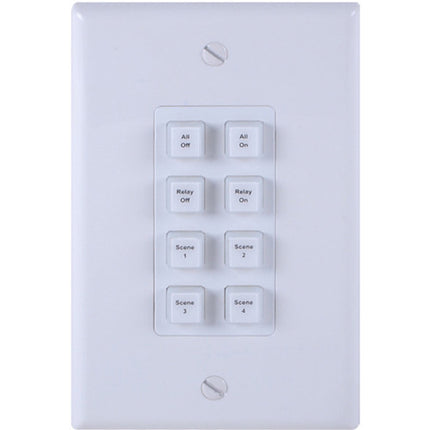 A-Neuvideo Teclado de Control IP 8 Botones Programable Ethernet PoE