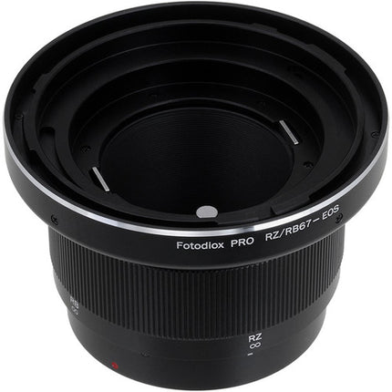 FotodioX Pro Adaptador de Montura para Objetivo Mamiya RB67 RZ67 a Canon EF con Montura de Latón