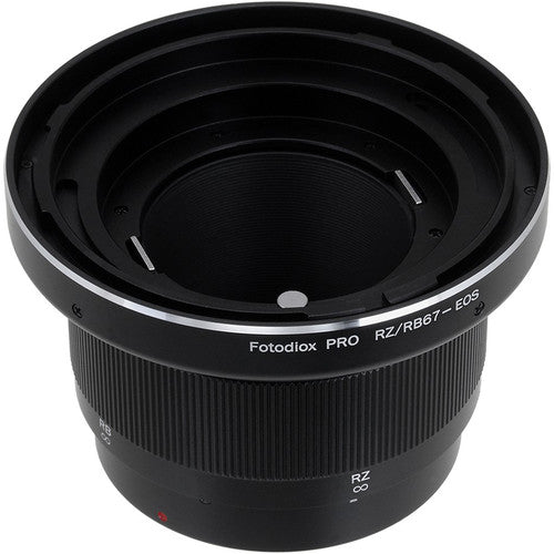FotodioX Pro Adaptador de Montura para Objetivo Mamiya RB67 RZ67 a Canon EF con Montura de Latón
