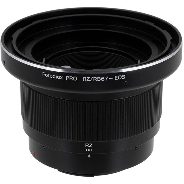FotodioX Pro Adaptador de Montura para Objetivo Mamiya RB67 RZ67 a Canon EF con Montura de Latón