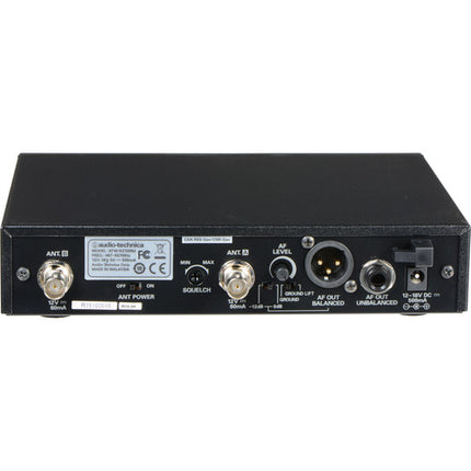 Audio-Technica ATW-2129b Sistema Micrófono Lavalier Inalámbrico 10 Canales 487-506 MHz con Bolsa y Accesorios