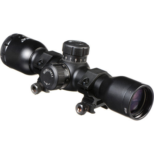 BSA Optics TW 4x30 Visor Táctico con Retícula Mil-Dot y Corrección MOA