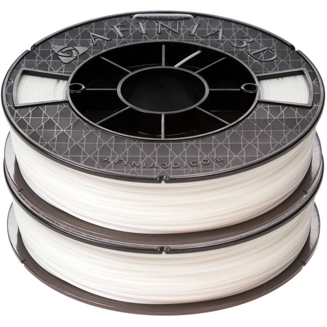Afinia H-Series Filamento ABS Premium 1.75mm 2x500g Blanco Pack