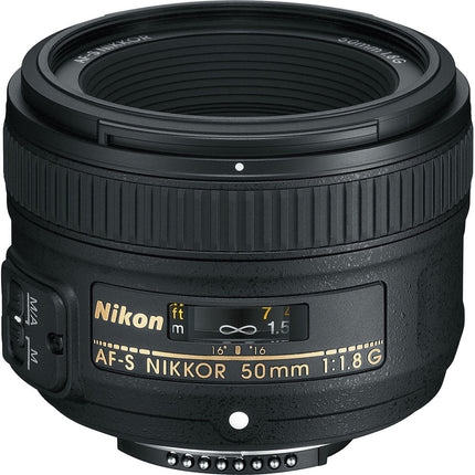 Nikon AF-S NIKKOR 50mm f1.8G Lente F-Mount f1.8-16 Refurbished