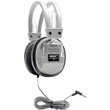 HamiltonBuhl HA-7 Auriculares Stereo Over-Ear con Cable Reforzado y Bolsa Antipiojos