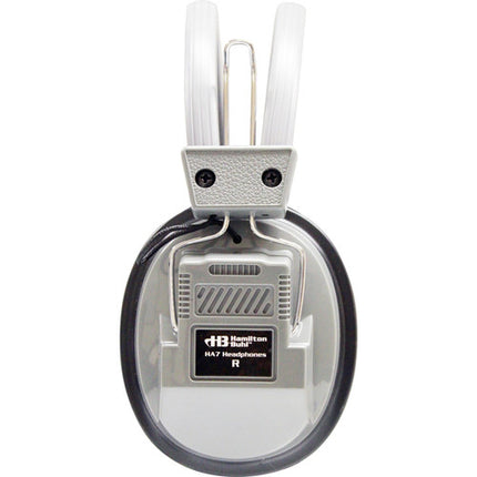 HamiltonBuhl HA-7 Auriculares Stereo Over-Ear con Cable Reforzado y Bolsa Antipiojos