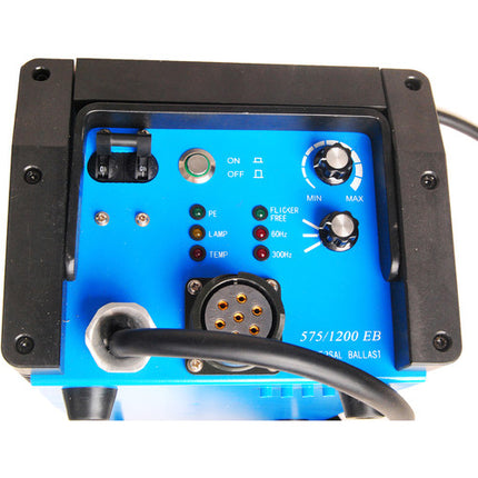 CAME-TV Kit Luz Fresnel HMI 1200W con Balasto Electrónico 6.9" 6000K Estuche Alumínio