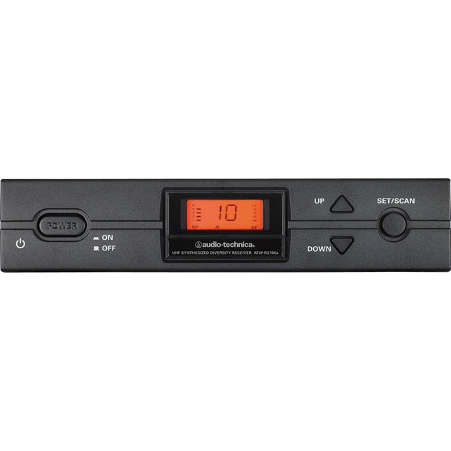 Audio-Technica ATW-R2100c receptor inalámbrico micrófono 10 canales LCD digital