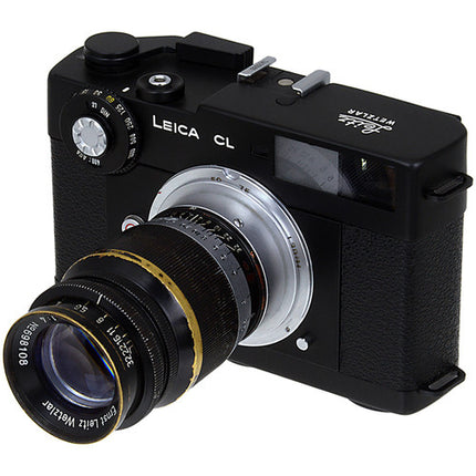 FotodioX Adaptador M39 para Cámara Leica M con Líneas de Encuadre 50mm 75mm
