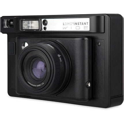 Lomography Lomo'Instant Wide Cámara Instantánea con Lente 90mm y Flash Integrado