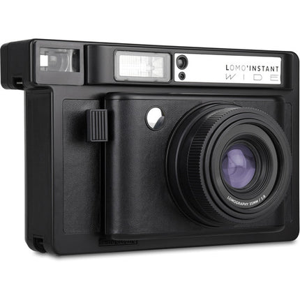 Lomography Lomo'Instant Wide Cámara Instantánea con Lente 90mm y Flash Integrado