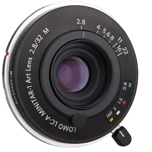 Lomography LC-A Minitar-1 Art Lens 32mm f/2.8 para Montura Leica M Kit Completo