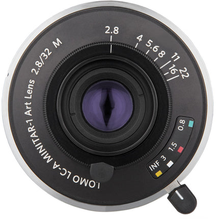 Lomography LC-A Minitar-1 Art Lens 32mm f/2.8 para Montura Leica M Kit Completo