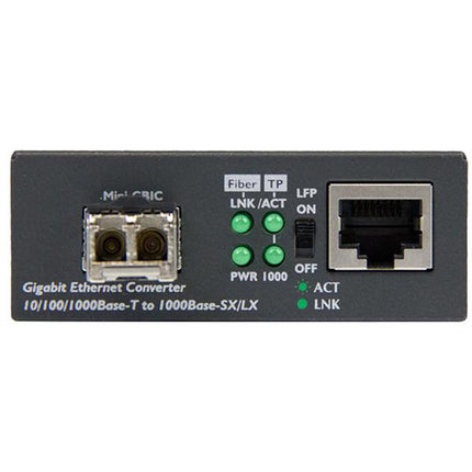 StarTech Convertidor de Medios Fibra Ethernet Gigabit 1000Base-T LX 550 m