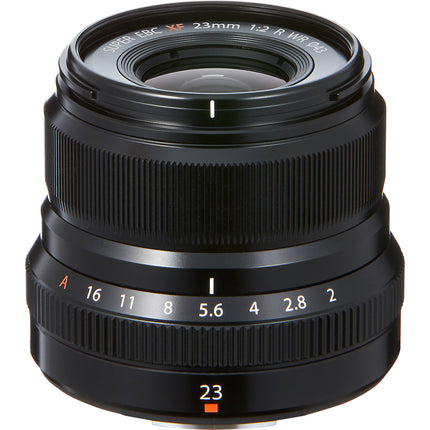 FUJIFILM XF 23mm f/2 R WR Objetivo APS-C Apertura f/2 a f/16 Negro