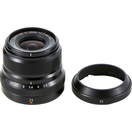 FUJIFILM XF 23mm f/2 R WR Objetivo APS-C Apertura f/2 a f/16 Negro