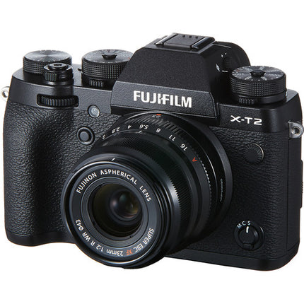 FUJIFILM XF 23mm f/2 R WR Objetivo APS-C Apertura f/2 a f/16 Negro