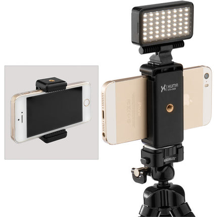 Xuma Soporte para Smartphone Compatible con Dispositivos 2.4 a 3.25 Pulgadas