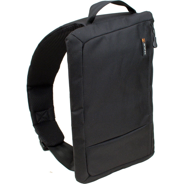 PRO TEC ZIP Sling para iPad Pro 12.9" Bolsa para Tablet y Notebook Negra resistente al clima