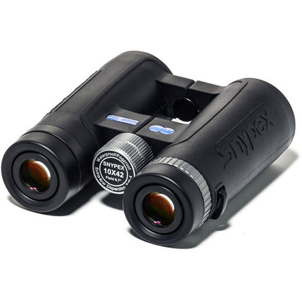 Snypex 10x42 Knight D-ED Prismáticos con vidrio ED y enfoque 1.7 m con estuche y correa