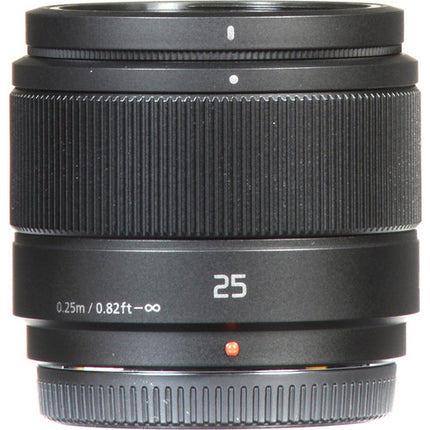 Panasonic LUMIX G 25mm f/1.7 ASPH. Objetivo Micro Cuatro Tercios Apertura f/1.7 a f/22