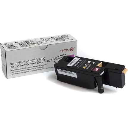Xerox Cartucho de Tóner Magenta para Impresoras Phaser 6022 y WorkCentre 6027 1000 Páginas