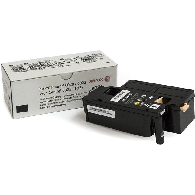 Tóner Negro Xerox para Impresoras Phaser 6022 y WorkCentre 6027 2000 Páginas