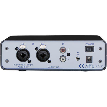 Rupert Neve Designs RNHP Amplificador de Auriculares Precisión con Auriculares Cerrados Profesionales 40mm