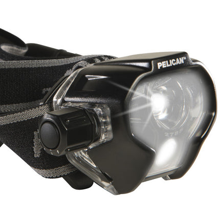 Pelican 2785 Linterna Frontal Negra 215 Lúmenes 109 Horas Runtime