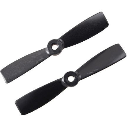Gemfan Hélices de Nylon Fibra de Vidrio Bullnose 4 Pulgadas 4.5 Paso 2 Unidades Negra