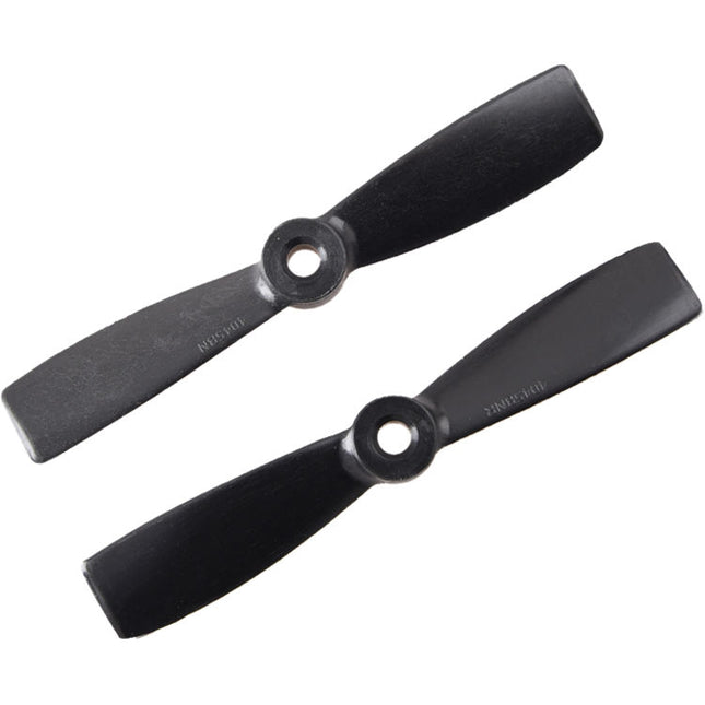 Gemfan Hélices de Nylon Fibra de Vidrio Bullnose 4 Pulgadas 4.5 Paso 2 Unidades Negra