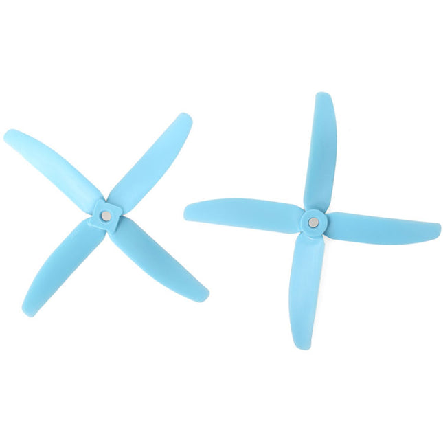 Gemfan Propulsores de Nylon con Fibra de Vidrio 4 Cuchillas 5" Diámetro 4" Paso 2-Pack