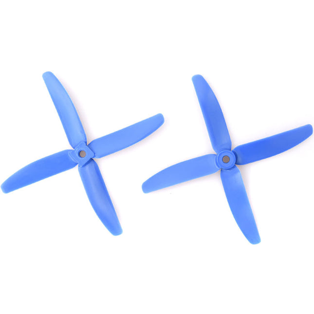 Gemfan Hélices Bullnose de Fibra de Vidrio Nylon 4 Cuchillas 5 Pulgadas 2-Pack Azul Oscuro