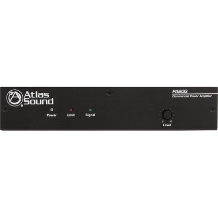 AtlasIED PA60G Amplificador de Potencia 60W Canal Único 70.7V 100V Fuente Global