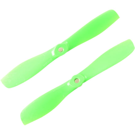 Gemfan Hélices Bullnose Nylon Fibra de Vidrio 5.5 Pulg 5 Pitch Verde 2-Pack