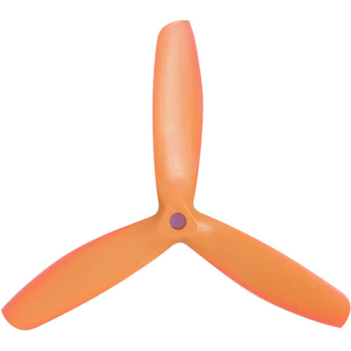 Gemfan Hélices de Nylon Fibra de Vidrio 3 Palas 5" 5" Pitch 2 Pack Orange