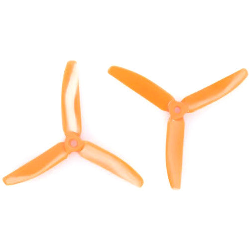 Gemfan Hélices de Policarbonato 3 Hojas 5 Pulgadas 2 Pack Naranja