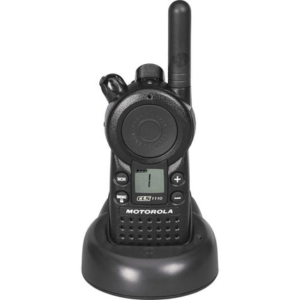 Motorola CLS1110 Radio UHF 1W 1 Canal Diseño Compacto Alcance 200000 ft²