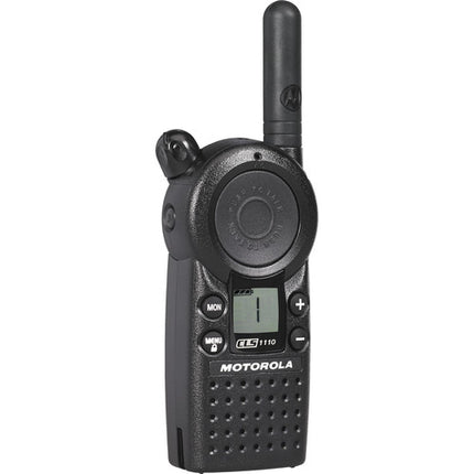 Motorola CLS1110 Radio UHF 1W 1 Canal Diseño Compacto Alcance 200000 ft²