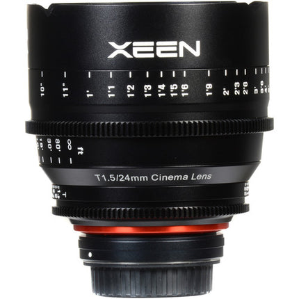 Rokinon Xeen 24mm T1.5 Objetivo para Montura PL Sensor Full Frame