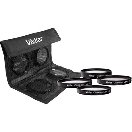 Vivitar 67mm Lente Macro Kit con +1 +2 +4 +10 y Estuche Protector