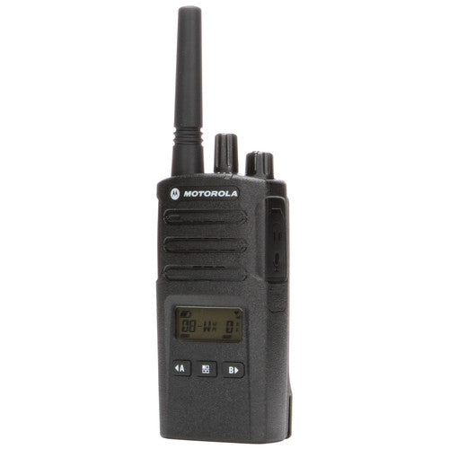 Motorola RMU2080d Radio bidireccional para negocios con pantalla y batería litio